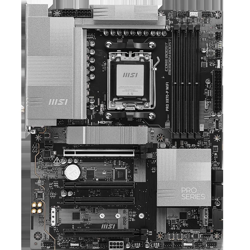 เมนบอร์ด MSI AMD X870 PRO X870 - X870E Atx Motherboard บทวิจารณ์และราคา