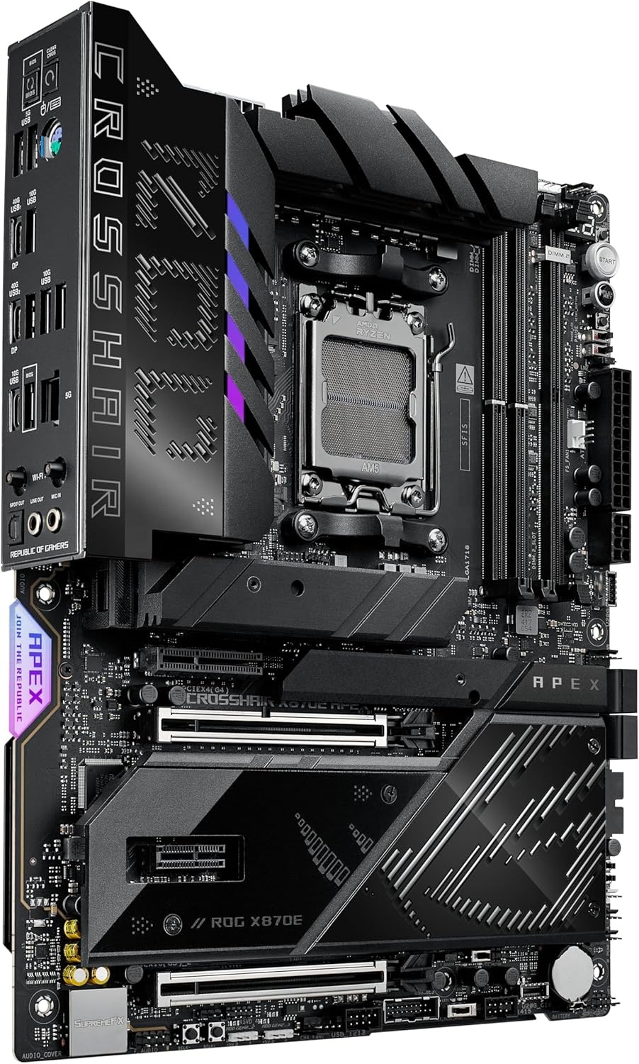 เมนบอร์ด Rog Crosshair X870e A - X870E Atx Motherboard บทวิจารณ์และราคา